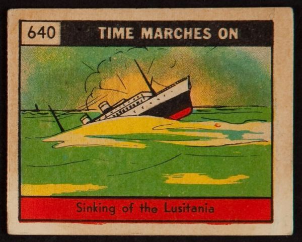 640 Sinking Of The Lusitania